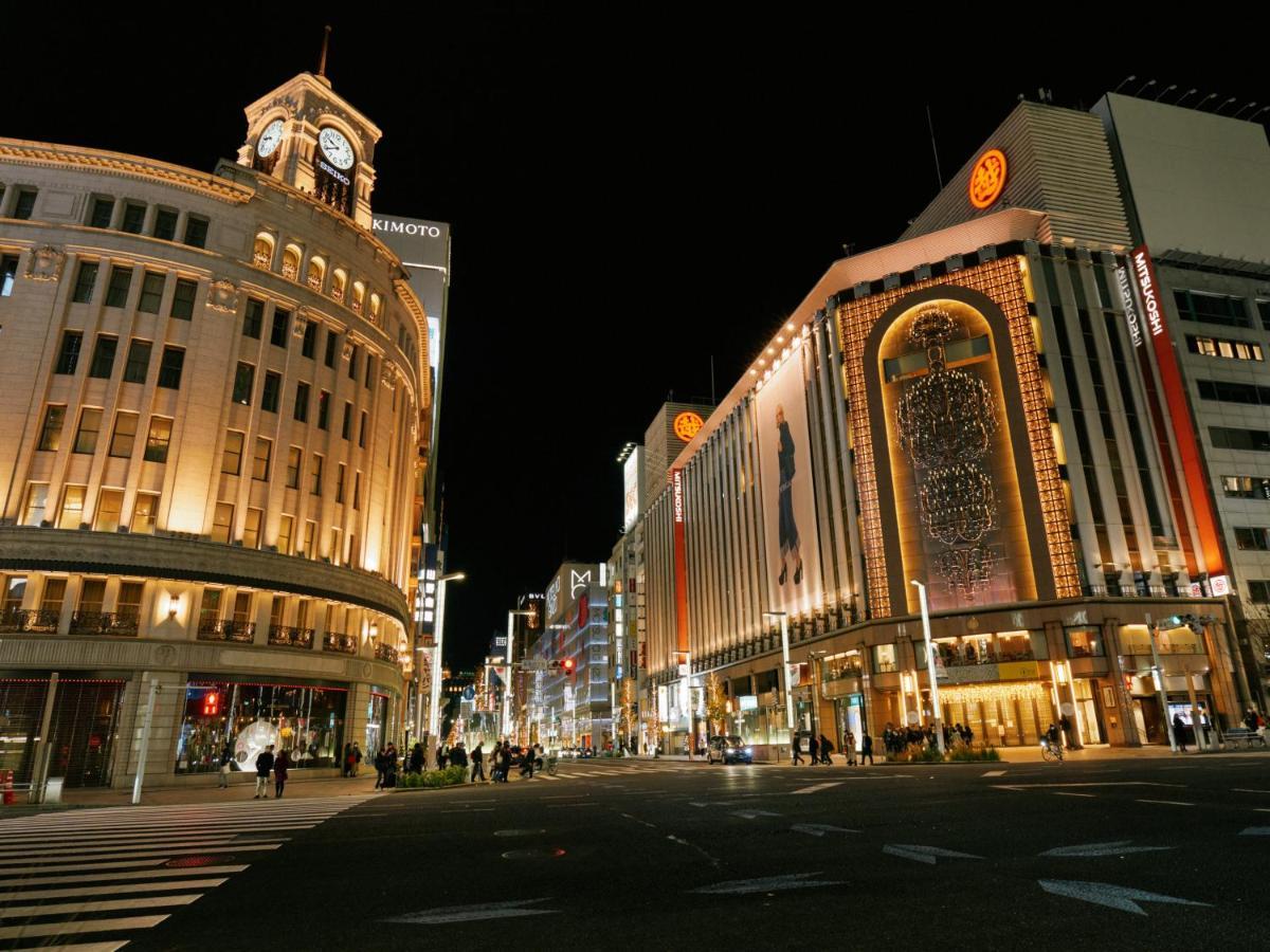 Готель Tabist Ginza Токіо Екстер'єр фото